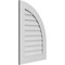 Ekena Millwork Quarter Round Top Right Surface Mount PVC Gable Vent w/ 3-1/2"W x 1"P Standard Frame, 22"W x 32"H GVPQR22X3201SN - alternate 5
